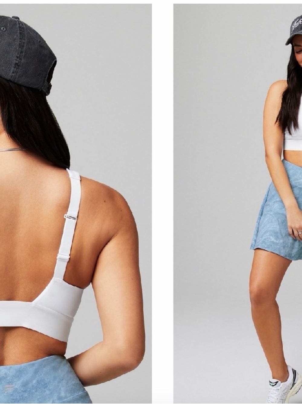 Fabletics NWOT All Day Every Day Sports Bra White